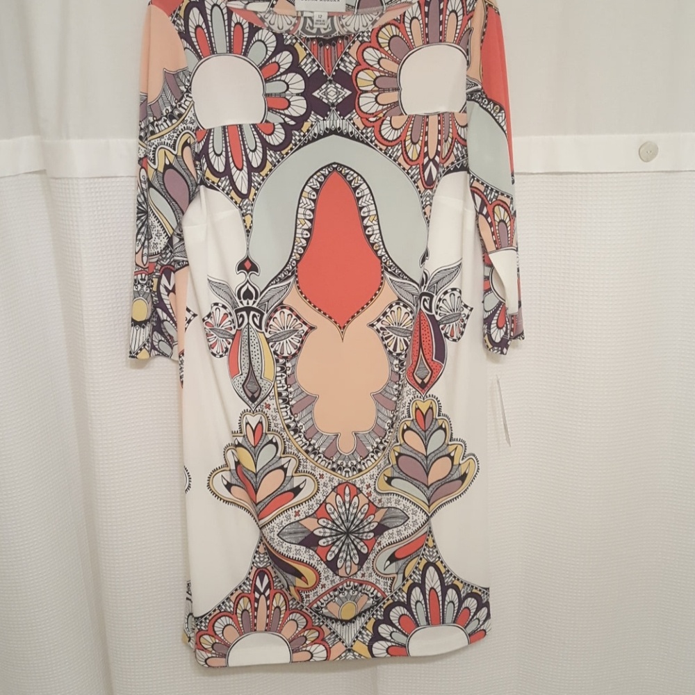 3/4 sleeve dress